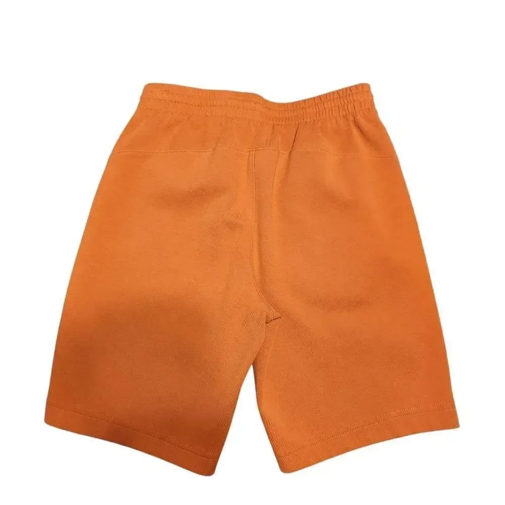 Old Navy Active Dynamic Fleece Boys Large Jogger Shorts Orange